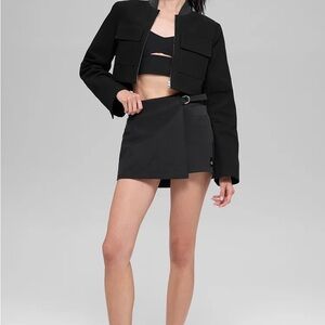 ALO NWT Cropped Main Character Jacket black XS